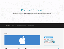 Tablet Screenshot of pourron.com